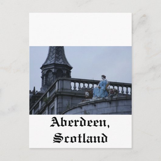 Aberdeen, Schotland Briefkaart (Voorkant)