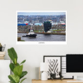 Aberdeen, Schotland, Verenigd Koninkrijk Poster (Thuiskantoor)