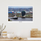 Aberdeen, Schotland, Verenigd Koninkrijk Poster (Keuken)