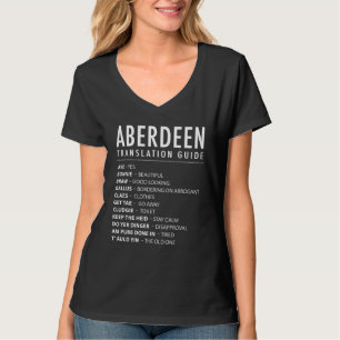 Aberdeen Schotse Slaang Vertalingsgids & Schotland T-shirt