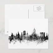 Aberdeen Scotland Skyline Briefkaart (Voorkant / Achterkant)