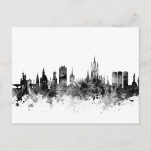 Aberdeen Scotland Skyline Briefkaart