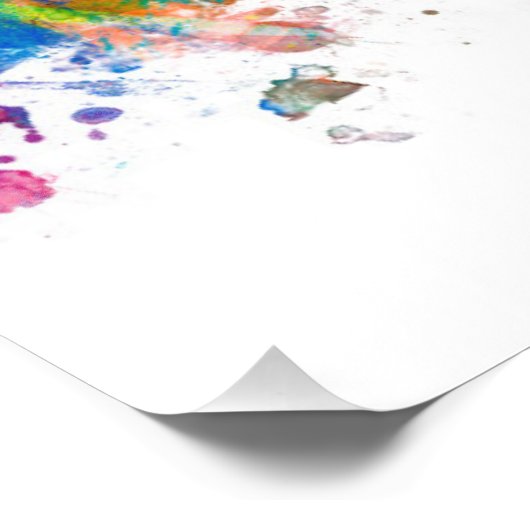 Aberdeen Scotland Skyline Foto Afdruk (Hoek)