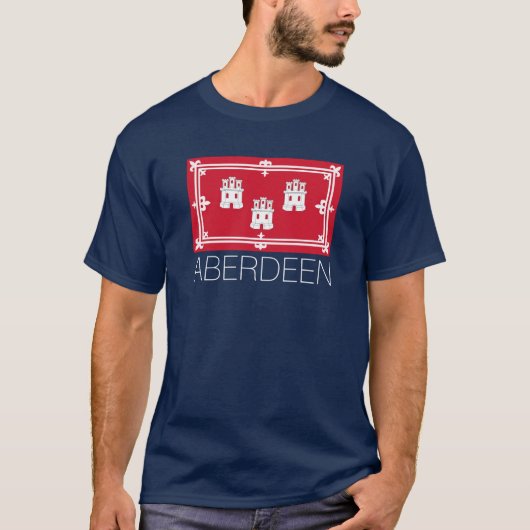 Aberdeen, SCOTLAND T-shirt (Voorkant)