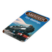 Aberdeen Scotland treinreisposter Magneet (Linkerzijde)