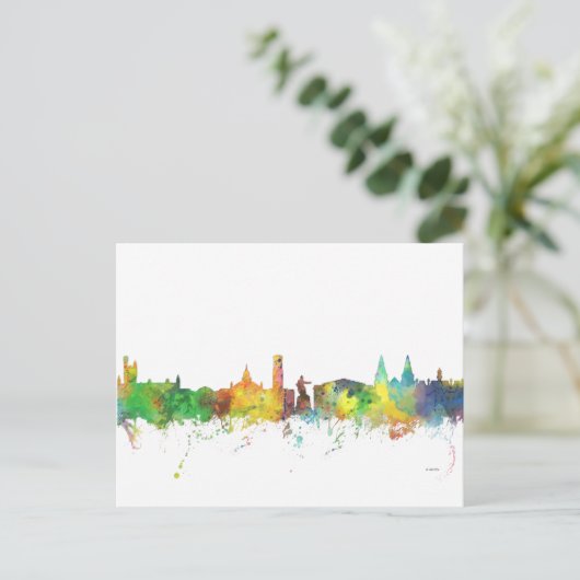 ABERDEEN SKYLINE BRIEFKAART (Staand voorkant)