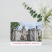 Aberdeen St.Machar Cathedral uitzicht briefkaart (Staand voorkant)