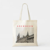 Aberdeen Tolbooth Museum uitzicht canvas tas (Achterkant)