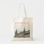 Aberdeen Tolbooth Museum uitzicht canvas tas (Voorkant)