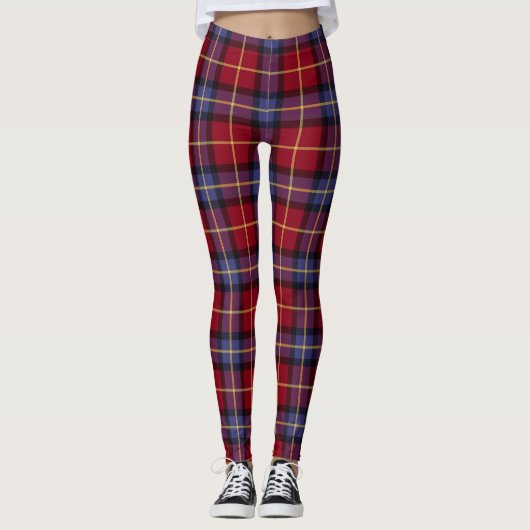 Aberdeen University Tartan Leggings (Voorkant)