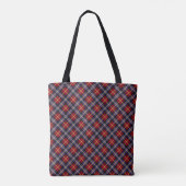 Aberdeen University Tartan Tote Bag (Achterkant)