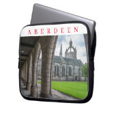 Aberdeen University uitzicht laptop hoesje Sleeve (Voorkant Links)