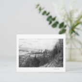 Aberdeen, WA Town Uitzicht Mill en Harbour Photogr Briefkaart (Staand voorkant)