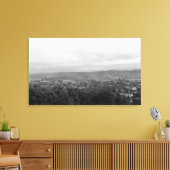 Aberdeen, WA Town Uitzicht uit Belaire Hill Canvas Afdruk (Insitu (Woonkamer))