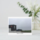 Aberdour Harbor Hut Briefkaart (Staand voorkant)