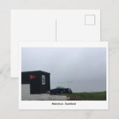Aberdour Harbor Hut Briefkaart (Voorkant / Achterkant)
