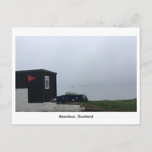 Aberdour Harbor Hut Briefkaart (Voorkant)