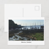 Aberdour Harbour op Dawn Briefkaart (Voorkant / Achterkant)