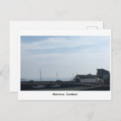 Aberdour Harbour op een heldere dag Briefkaart (Voorkant / Achterkant)