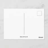 Aberdour, Schotland - Boats at Low Tide in Mist Briefkaart (Achterkant)