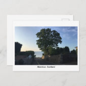 Aberdour, Schotland - weg naar het strand Briefkaart (Voorkant / Achterkant)