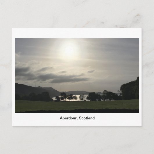 Aberdour Sunrise Briefkaart (Voorkant)