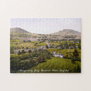 Abergavenny Heilige Berg, Wales England. Legpuzzel
