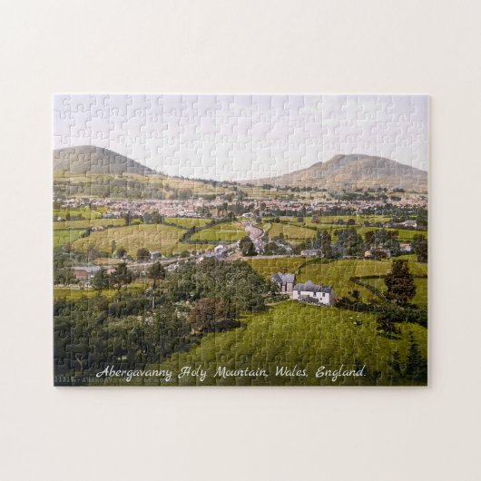Abergavenny Heilige Berg, Wales England. Legpuzzel (Horizontaal)