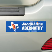 Abernathy for Texas Bumpersticker (Op auto)