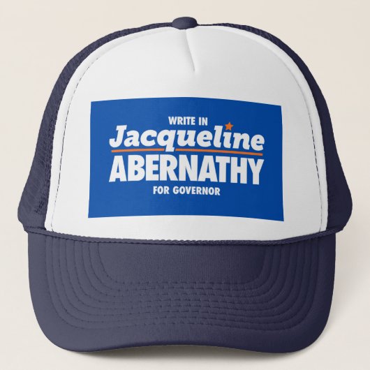 Abernathy for Texas Trucker Hat Pet (Voorkant)