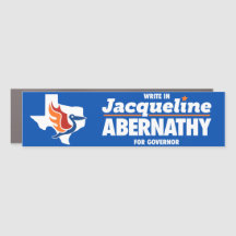 Abernathy voor Texas Bumper Car Magnet