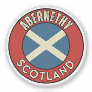 Abernethy, Schotland Sticker