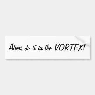 Abers doen het bumpersticker