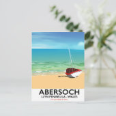Abersoch, Llyn Peninsula Wales poster Briefkaart (Staand voorkant)