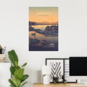Abersoch Wales Kust Reisposter Poster (Thuiskantoor)