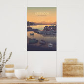 Abersoch Wales Kust Reisposter Poster (Keuken)