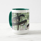 Abert's eekhoorn mok (Voorkant links)