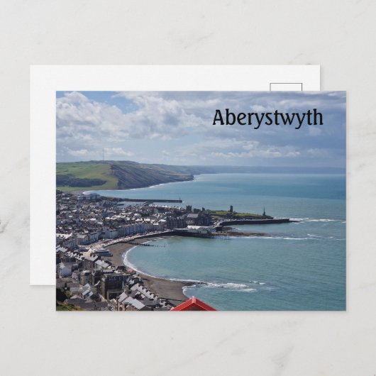 Aberystwyth Briefkaart (Voorkant / Achterkant)