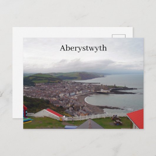 Aberystwyth Briefkaart (Voorkant / Achterkant)