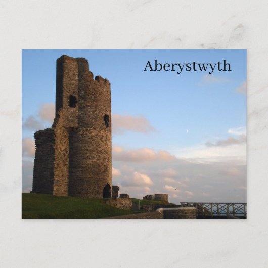 Aberystwyth Castle Briefkaart (Voorkant)