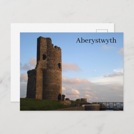 Aberystwyth Castle Briefkaart (Voorkant / Achterkant)