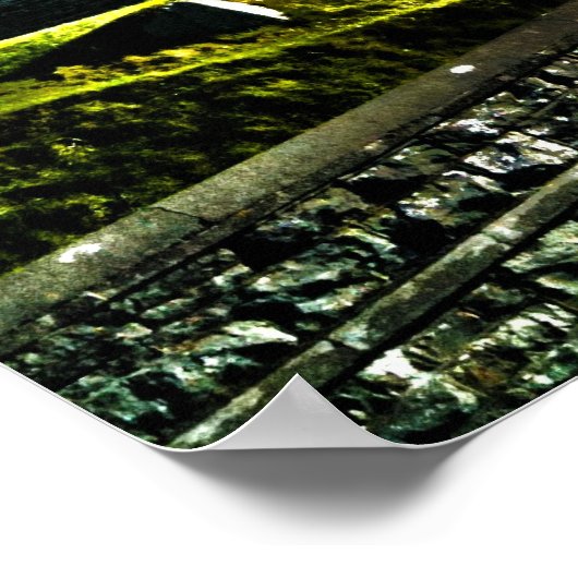 Aberystwyth Castle Poster (Hoek)