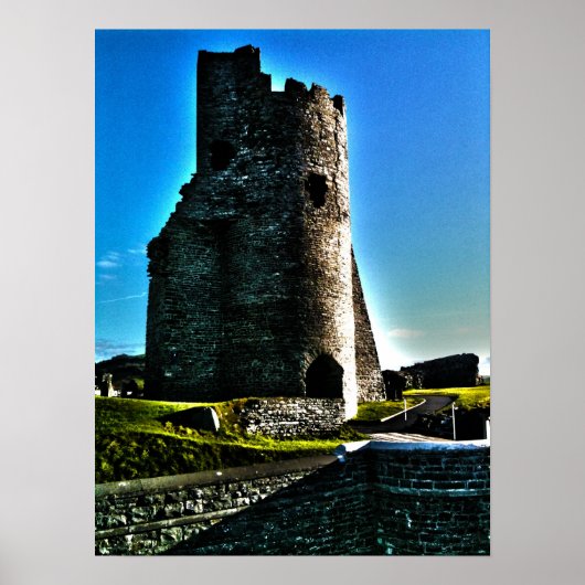 Aberystwyth Castle Poster (Voorkant)