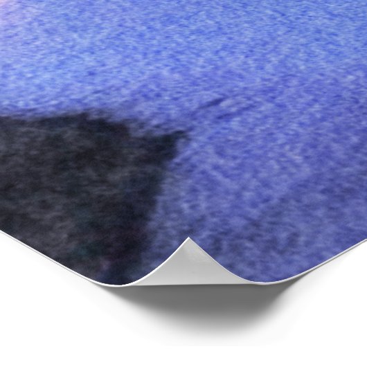 Aberystwyth Evening Poster (Hoek)