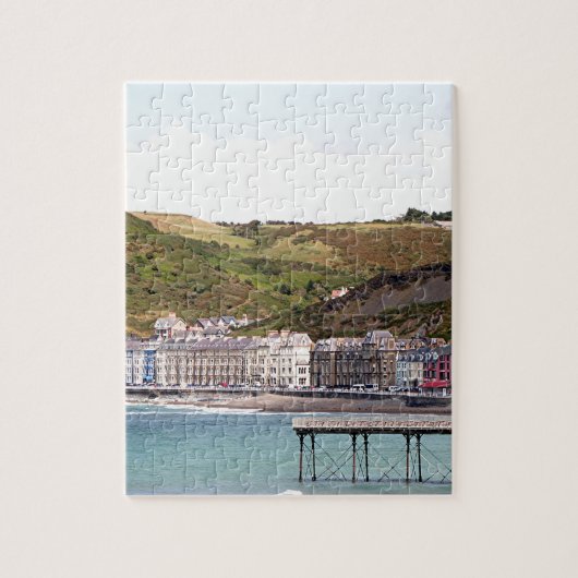 Aberystwyth harbor, Wales Legpuzzel (Verticaal)