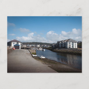 Aberystwyth Harbour en Marina Briefkaart