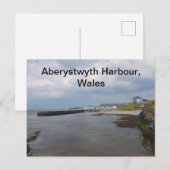 Aberystwyth Harbour, Wales Feestdagenkaart (Voorkant / Achterkant)