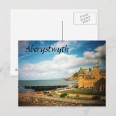 Aberystwyth Old College Briefkaart (Voorkant / Achterkant)