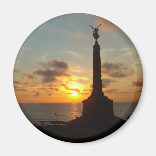 Aberystwyth Sunset Magneet (Voorkant)