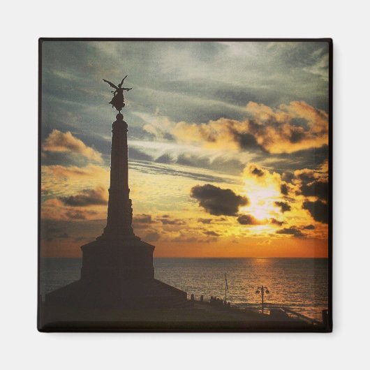 Aberystwyth Sunset Magnet (Voorkant)